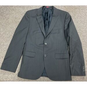 EUC! Hugo Boss‎ Men's Two Button Virgin Wool Blazer Jacket Navy Blue - Size 38R